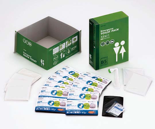 角利産業 緊急トイレパックセット ETP-50S 1セット(ご注文単位1セット)【直送品】