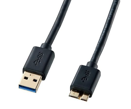アズワン 1.0m USBケーブル(A-microBタイプ/3.0対応) EA764AJ-65 1個(ご注文単位1個)【直送品】