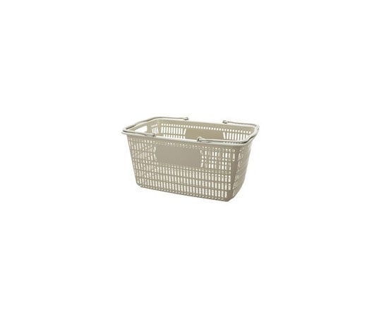 スマートバリュー ショップかご 30L 灰 B264J-GY 1個（ご注文単位1個）【直送品】