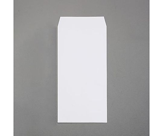 アズワン 120x235mm/長3 ホワイト封筒(郵便枠なし) EA762GE-37A 1袋(ご注文単位1袋)【直送品】