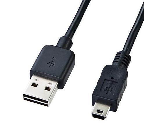 アズワン 0.5m両方挿せるUSBケーブル(A-ミニB5pin/2.0対応 EA764AJ-177 1個(ご注文単位1個)【直送品】