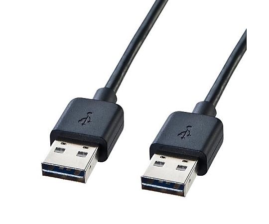 アズワン 2.0m 両面挿せるUSBケーブル(A-Aコネクタ) EA764AJ-243 1個(ご注文単位1個)【直送品】