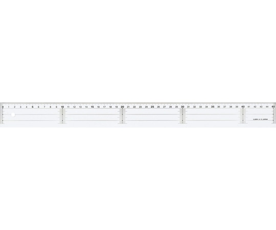>ライオン事務器 アクリル直線定規 A-15 1本(ご注文単位1本)【直送品】