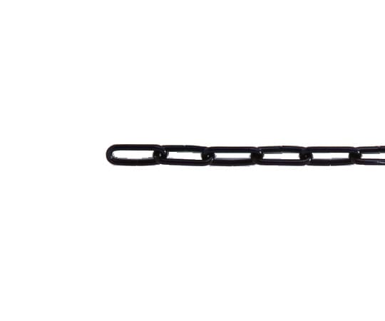 ナカキン ロープパーティション用チェーン ブラック KR-B 1本（ご注文単位1本）【直送品】