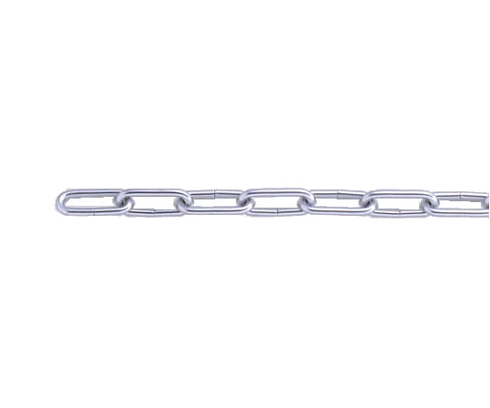 ナカキン ロープパーティション用チェーン シルバー KR-S 1本(ご注文単位1本)【直送品】