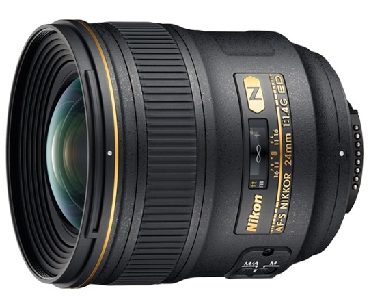 ニコン Fマウント広角単焦点レンズ AF-S 24mm f1.4G ED 1個(ご注文単位1個)【直送品】