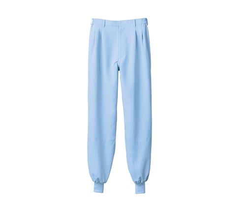 住商モンブラン パンツ 兼用 ブルー エコ 裾フライス 7-472CB L 1枚（ご注文単位1枚）【直送品】