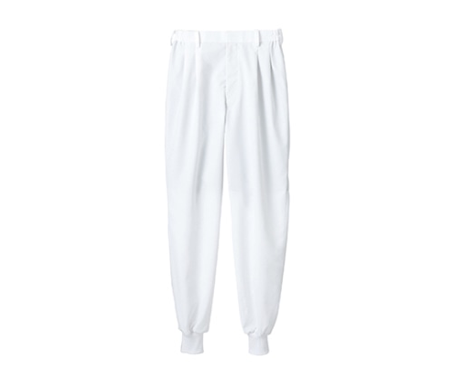 住商モンブラン パンツ 兼用 白 エコ 裾フライス 7-521 4L 1枚（ご注文単位1枚）【直送品】