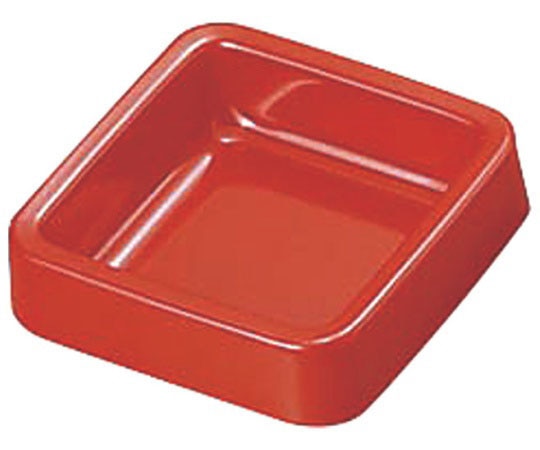 エンテック A271 カラー灰皿正角 茶 190132 1個(ご注文単位1個)【直送品】