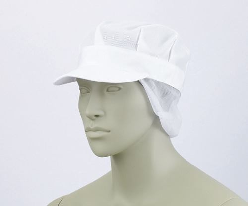 住商モンブラン 八角帽子たれ付 白 9-807 3L 1枚（ご注文単位1枚）【直送品】