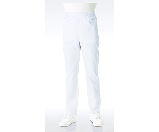 KAZEN メンズトレパン(総ゴム) 白 18号 800-40 18 1枚（ご注文単位1枚）【直送品】