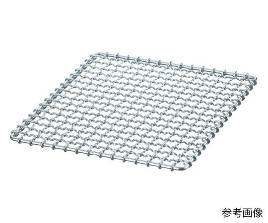 アズワン 鉄クロームメッキ焼アミ 27号  1個（ご注文単位1個）【直送品】