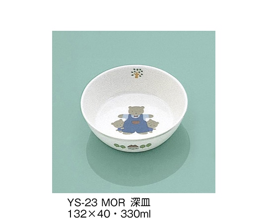 三信化工 深皿 もりのなかよし YS-23_MOR 1個（ご注文単位1個）【直送品】