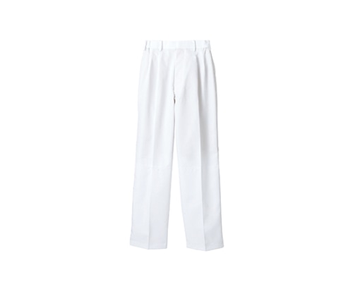 住商モンブラン パンツ 男女兼用 白 裾インナー付 RS7511-2 5L 1枚(ご注文単位1枚)【直送品】