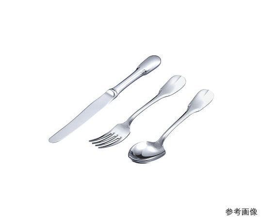 カンダ 18-10リッツ ケーキスプーン 477024 1本(ご注文単位1本)【直送品】