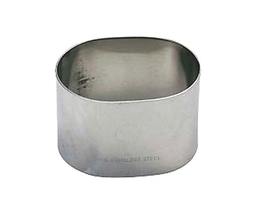 カンダ 18-8小判セルクル(アルゴン) 60×45×H30 331067 1個（ご注文単位1個）【直送品】