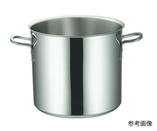 本間製作所 IHマエストロ 3層鋼クラッド寸胴鍋 27cm(13.0L) 本体  1個（ご注文単位1個）【直送品】