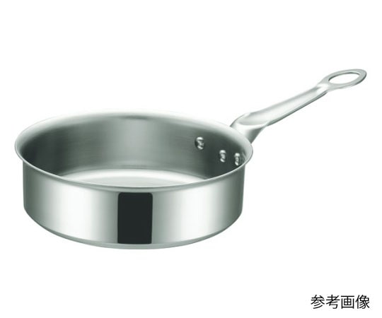 本間製作所 IHマエストロ 3層鋼クラッドソテーパン 15cm(0.9L) 本体  1個（ご注文単位1個）【直送品】