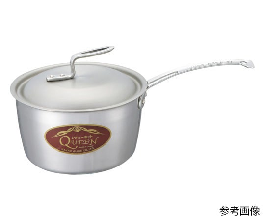 中尾アルミ製作所 IH対応 クイーンポット 片手 24cm  1個（ご注文単位1個）【直送品】