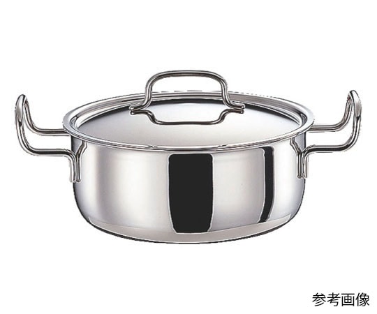 宮崎製作所 ジオ 両手鍋 14cm(1.0L) GEO-14T 1個（ご注文単位1個）【直送品】