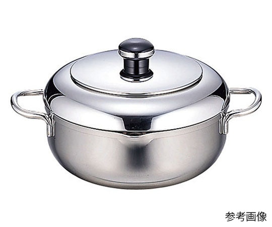 宮崎製作所 オブジェ ザ・テンプラ両手鍋 18cm(1.6L) OJ-43 1個（ご注文単位1個）【直送品】