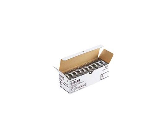 キングジム テプラ PROテープ 白に黒文字 24mm 10個 SS24K-10PN 1パック(ご注文単位1パック)【直送品】