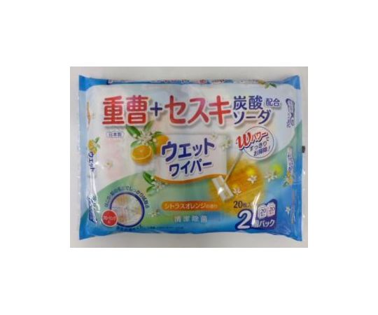 ティー・エイチ・ティー 重曹セスキウェットワイパー 40枚入 1セット(ご注文単位1セット)【直送品】