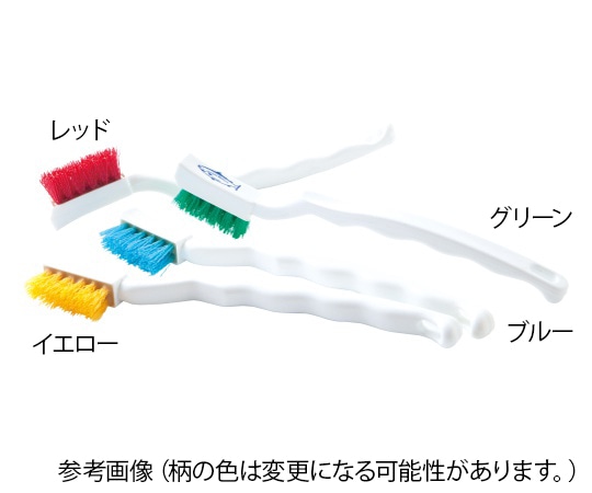 ヒルブラシ（サーモンブラシ） サーモンレジンブラシ 歯ブラシ型ニッチブラシ レッド 毛丈14mm B1241RES 1本（ご注文単位1本）【直送品】