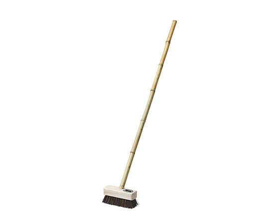 カンダ 竹柄デッキブラシ シダ 381017 1個(ご注文単位1個)【直送品】
