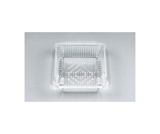 シーピー化成 プラスチック製 簡易食品容器 128×128×33mm KHS-8(N) 50枚×24袋 00102000800000008 1ケース(ご注文単位1ケース)【直送品】