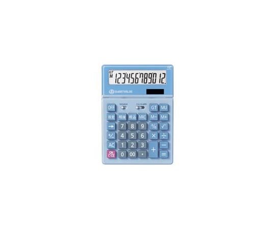 スマートバリュー 大型電卓 ブルー 5台 K040J-5 1箱(ご注文単位1箱)【直送品】