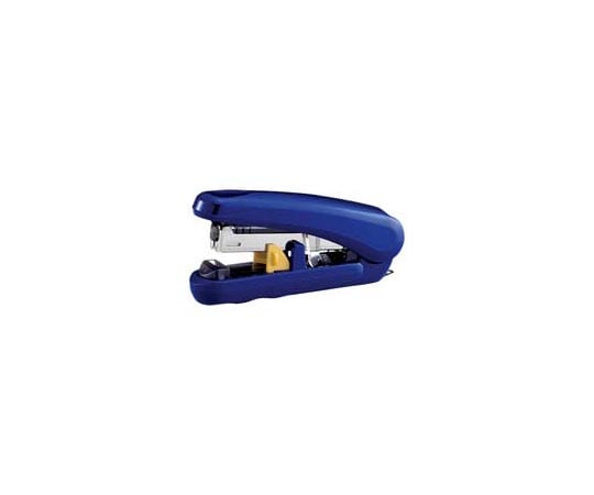 プラス フラットホッチキス ピタヒット ブルー ST-010X 1個(ご注文単位1個)【直送品】
