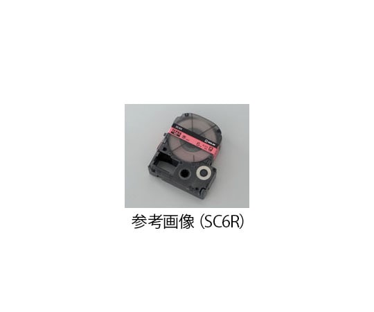 キングジム テプラ専用 テープカートリッジ シルバー SM12XC 1個(ご注文単位1個)【直送品】