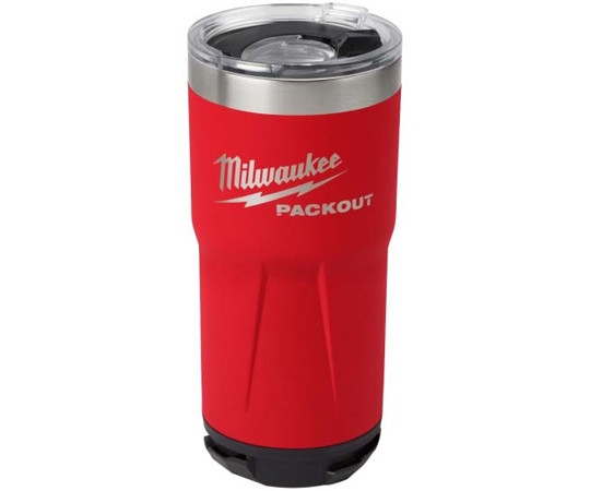 >ミルウォーキーツール・ジャパン PACKOUT タンブラー レッド L 590mL 48-22-8392R 1個（ご注文単位1個）【直送品】