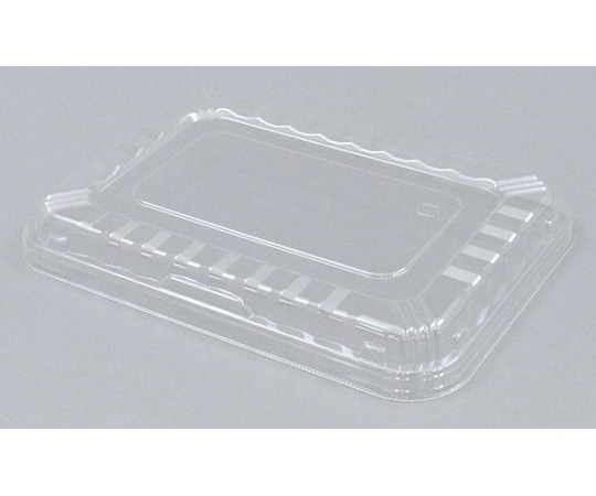 中央化学 弁当容器 CFランチBOXー2 透明蓋 50枚入 176461 1袋(ご注文単位1袋)【直送品】