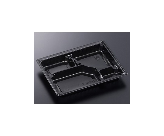 中央化学 弁当容器 HS古今L-1 BK 身 50枚入 174334 1袋(ご注文単位1袋)【直送品】