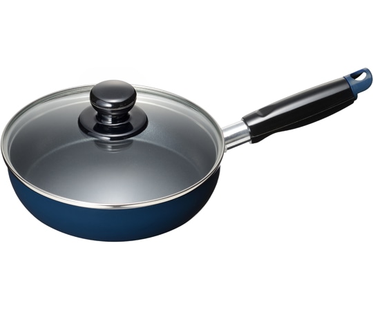 和平フレイズ スティージーⅡ IH対応ガラス蓋付フライパン18cm MB-2373 1個（ご注文単位1個）【直送品】