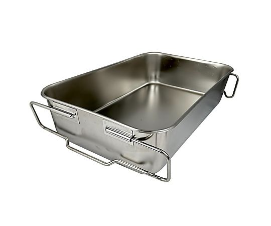 スギコ産業 18-8 給食バット 運搬型 半カールフラットフランジ 未研磨仕様 約28L SK-6038X 1個(ご注文単位1個)【直送品】