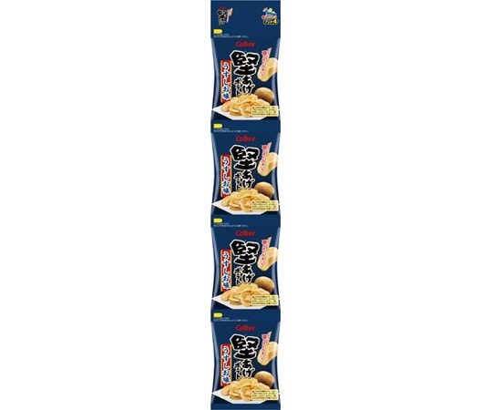 カルビー 堅あげプッチ うすしお味 4連×10 1箱(4袋×10個入) 560782 1箱※軽（ご注文単位1箱）【直送品】