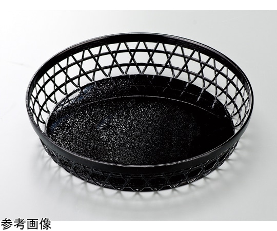 福井クラフト ABS8寸 竹丸カゴ総黒内クリヤータタキ 51301260 1個（ご注文単位1個）【直送品】