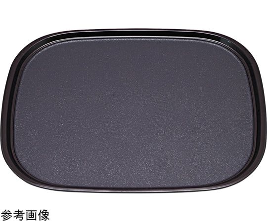 福井クラフト 尺3 オーバルトレー 黒パール弱SL 50307590 1個(ご注文単位1個)【直送品】