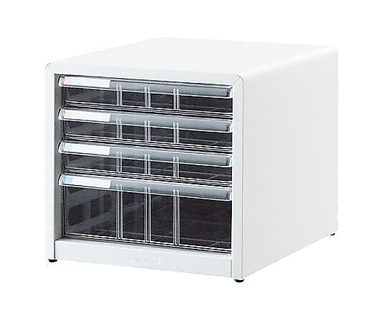 エスコ 277x366x263mm/ 4段 レターケース EA954JD-11 1個(ご注文単位1個)【直送品】