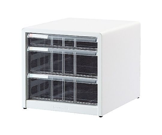 エスコ 277x366x263mm/ 3段 レターケース EA954JD-13 1個(ご注文単位1個)【直送品】