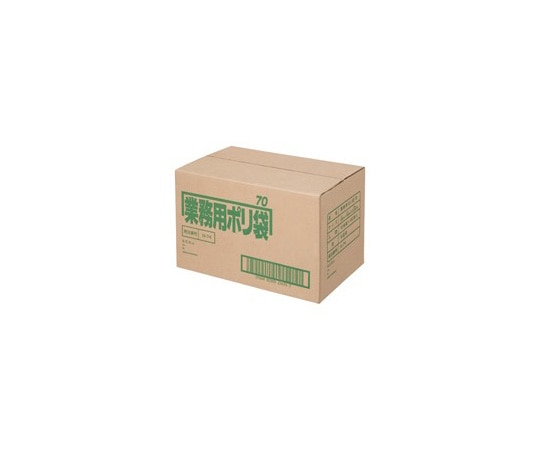 日本サニパック ポリゴミ袋 白半透明 70L 10枚×40組 N-74-40 1箱(ご注文単位1箱)【直送品】