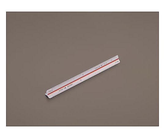 シンワ測定 30cm 三角スケール[縮小コピー用] EA736B-16 1本(ご注文単位1本)【直送品】