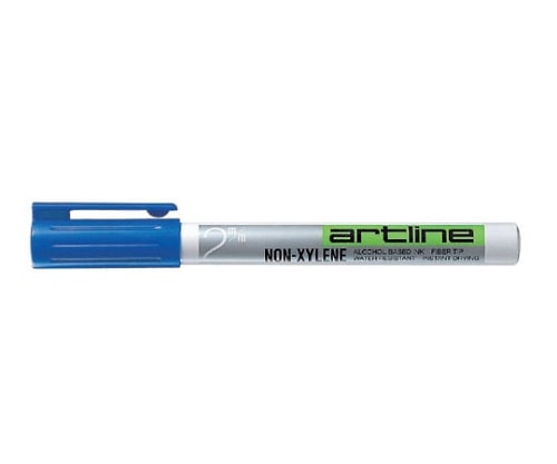 シヤチハタ アートライン油性マーカー 線幅 1.0mm アルコール系インキ(インク色:青) K-700 1本(ご注文単位1本)【直送品】