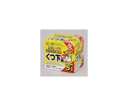 アイリスオーヤマ ぽかぽか家族 貼る靴下用 15足 PKN-15HK 1パック（ご注文単位1パック）【直送品】