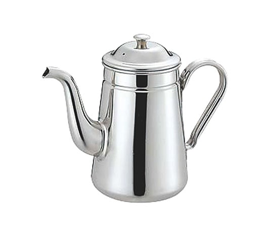 カンダ 18-8コーヒーポット #16太口 3000cc 159063 1個(ご注文単位1個)【直送品】