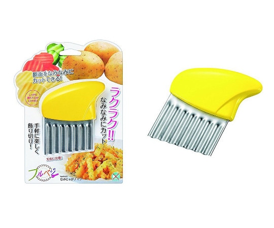 下村工業 フルベジ なみじゃがナイフ FV-616 1個(ご注文単位1個)【直送品】