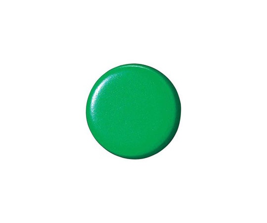 スマートバリュー 両面強力カラーマグネット 18mm 緑 1箱(10個入) B270J-G 1箱(ご注文単位1箱)【直送品】